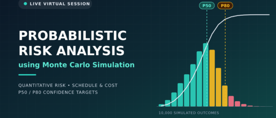 Probabilistic Risk Analysis using Monte Carlo Simulation event banner
